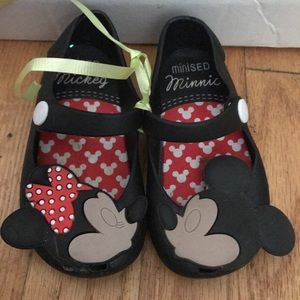 Brand new size 4 Minnie mickey shoes